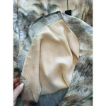 Krisa NWT  Dress Off Shoulder Size Medium Watercolor Lightweight Chiffon Photo 4