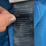 Tommy Hilfiger , Women’s Crewneck, Ocean Blue White Sleeve Stripes, Size Large Photo 6