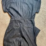 Ralph Lauren Lauren Denim Short Sleeve Jumpsuit Photo 8