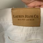 Ralph Lauren Lauren Jeans Co. Women’s White 5 Pocket Cropped Capri Pants Size 8 Photo 3