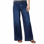 a.n.a . Women’s Jeans Size 18 Wide Leg High Rise Dark Indigo Wash Relaxed Fit Photo 1