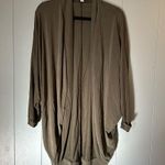 Miami  Olive Cocoon Cardigan Size Small Photo 0