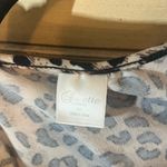 Suzette Collection Suzette One-Shoulder Cheetah Collection Crop Long Sleeve Photo 1