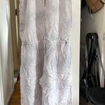 Anthropologie Cloth & Stone Blue Tie-Dye Halter-Neck Jumpsuit Photo 3