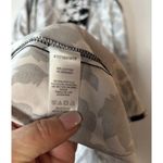 JG Hook Midi Dress Size 10 Black White Floral Button Front Sleeveless Scoop Neck Photo 11