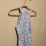 Lulus  Love Poem Light Blue Lace Mini Dress‎ size XS Photo 4
