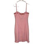 3B Made in America Pink Y2K Mini Dress Ruffle Hem Juniors Size 11 Photo 3