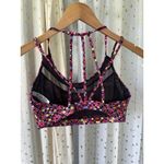Victoria's Secret Sport Strappy Back Geometric Mesh Neckline Padded Sports Bra M Photo 2