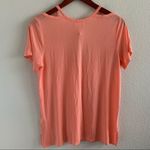 PINK - Victoria's Secret NWT VS PINK Cut Out Neckline Super Soft Tee Small Photo 1