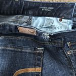 American Eagle Women’s Artist Crop Stretch Jean Bermuda Shorts. Photo 5