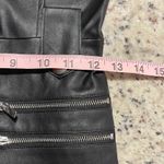 WE WORE WHAT Moto Overalls Vegan Leather Black XS WWQ06 1 Photo 11