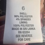 Roz & Ali Maxi Dress Empire Waist Key Hole High Neckline Women's Size 6 Photo 14