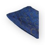 St. John  Collection ᪥ Luxe Metallic Brocade Dress Pants ᪥ Cobalt Blue ᪥ 12 Large Photo 12