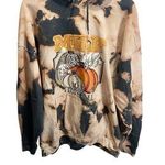 MILF "Man I Like Fall" Acid Dyed Womens Hoodie Sweatshirt 2xl Gray Casual Size undefined Photo 0