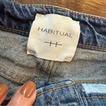 Habitual  Seam Front Jeans Denim Wide Leg Women’s size 28 6 Photo 3