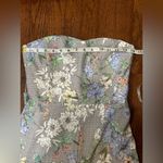 H&M NWT Spring Floral Strapless Jumpsuit Sweetheart Top Wide Leg Cropped SZ.6 Photo 5