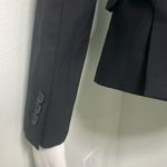Coach  Black Wool three button Blazer Jacket size 0 Photo 6