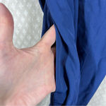 Everlane ‎ Dark Blue Goweave Midi Wrap Dress Photo 3