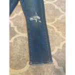 American Eagle  mom jeans size 2 medium wash distressed stretch denim Photo 1