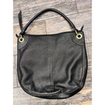 Fossil  Karli Black Pebbled Leather Hobo Shoulder Bag‎ Vintage Rare 90’s Photo 3