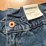 American Rag Womens Sculpt Stretch Blue Denim Ruffled Waist High-Rise Jeans NWT Photo 6