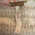 Free People Bed Of Roses Sweater Dainty Cottage Floral V Neck Size Small Photo 10