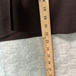 Eileen Fisher  Womens Cardigan PS Italian Yarn Brown Shawl Collar Minimalist Knit Photo 4