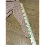 prAna Sweater Women Size Small Drawstring Long Sleeve Cowl Neck Coral Brown Soft Photo 7