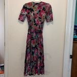 Vintage Floral Dress Rose Garden Size 8 Photo 8