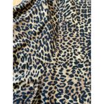 Beach Lunch Lounge Collection Relaxed Leopard Print Button Down Shirt Size XL Photo 2