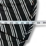 Torrid  Black White Stripe Lace Skater Dress Size 0 / Large Photo 6