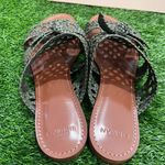 Alexandre Birman  Clarita Braided Mule Flat Nappa Kiss Green Tea Sandals SZ 42 Photo 8