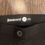 Betabrand  Black Dress Yoga Pants Straight Leg Knit Petite Small Photo 1