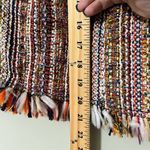 Maeve  by Anthropologie size 10 tweed pencil skirt lined fringed hem zips up back Photo 5