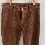 Brandy Melville John Galt J. Galt Brown Corduroy Ribbed Flare Pants Small/29 Photo 2
