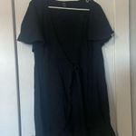 SheIn Black Wrap Dress Photo 0