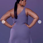 SPANXsmooth™ OnForm Asymmetrical Activewear Dress Purple Orchid Ash workout fit Photo 3