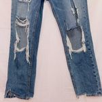 Vervet  Medium Wash Denim High Waisted Distressed Mom Jean size 26 Photo 3