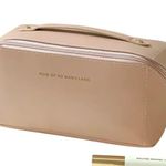 Rose of No Man's Land zip close travel cosmetic toiletry bag A3 2058 Pink Photo 0
