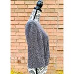 Free People EUC  Oversized Black White 3/4 Sleeve Crop Sweater XS Photo 1