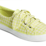 NEW  Sneakers Women | Crest Vibe Gingham Sneaker Lime Sperry Photo 0