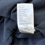 Free People  Chester Washed-Black Peplum A-Line Mini Dress XS Photo 9