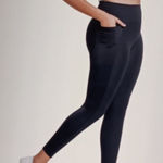 Honeylove Black Leggings 2.0 Jet Black Booty Lifting Workout Gym Size Large Photo 0