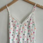SKIMS Fits Everybody Lace Triangle Onesie in Marble Candy Heart Print, Size Smal Photo 6