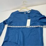 Veronica Beard  Rome Asymmetrical Midi Tunic Top French Blue Size 4 TOP‎ ONLY NEW Photo 8