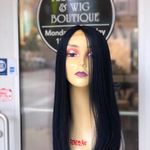 Blue wig sale Long thick silky 2019 Wig Silky Photo 7