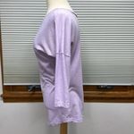 Puma  Lavender Purple Cutout Back 3/4 Sleeve T-Shirt Size Small Photo 6