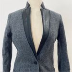All Saints beautiful tailored leather collar jacket NEW Photo 2
