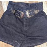 Le lis  Western style Black denim shorts🤠 NWT Photo 0