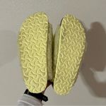 Birkenstock Arizona Genuine Shearling Sandal In Popcorn Yellow NEW EU 38 / US 7 Photo 10